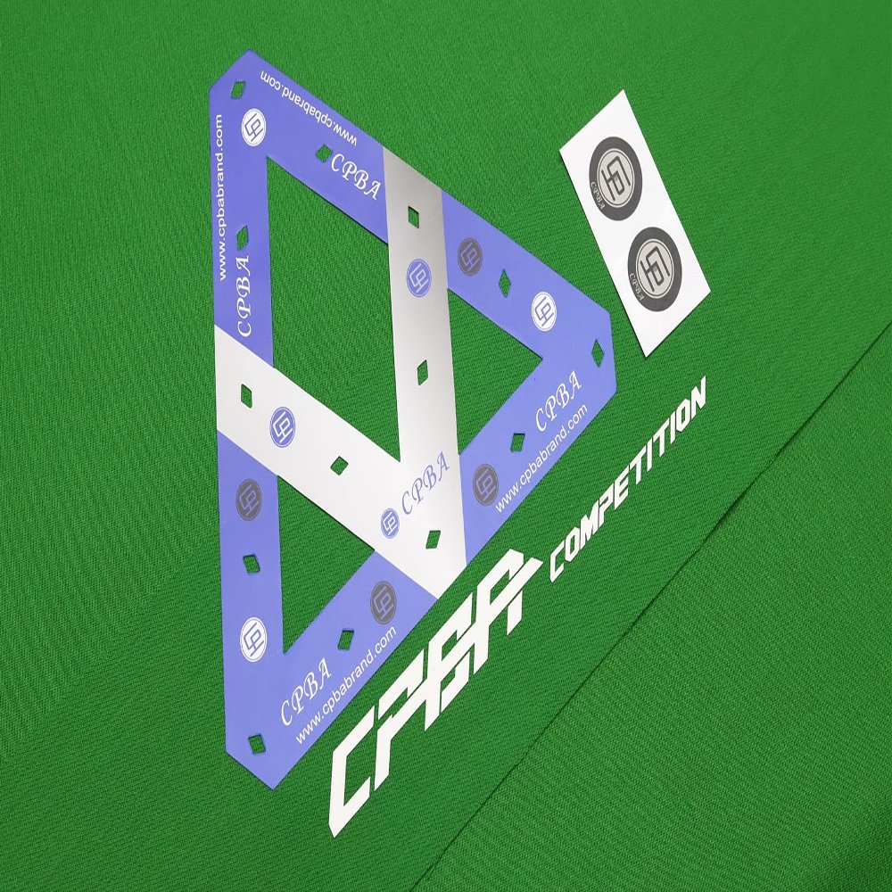 CPBA Competition Worsted Professional Pool Table Cloth  Fast Speed High Accuracy Pre-Cut Bed and Rails ([Competition Grade] English Green, 8' Oversize Pool Table)