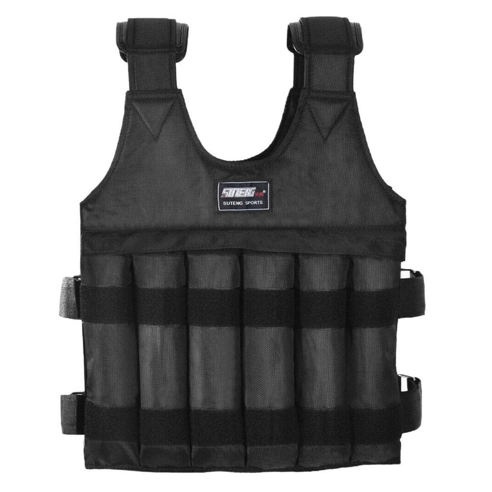 50 kg Adjustable Weight Vest for Training and Fitness Activities
