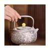 CFGH6FDF Teapot Pure Titanium Lifting Beam Pot Ice Crystal Style Boiling Water Pot Outdoor Camping and Brewing Tea Pot Portable for Home Use Teapot Infuser view 4