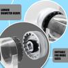 alltoo T47 Bottom Bracket Tool, 2 in 1 T47 Bottom Bracket Press Tool, Sturdy Lightweight Cycling Cup Press Tool, for Trek T47BB 12t 16t view 3