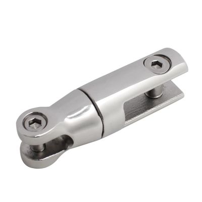 AMHSNIJI Boats Anchor Chain Connector Hinge Marine Hardware Stainless Steel Anchor 1/4-5/16" Chain 360 Degree Swivel Chain Connector