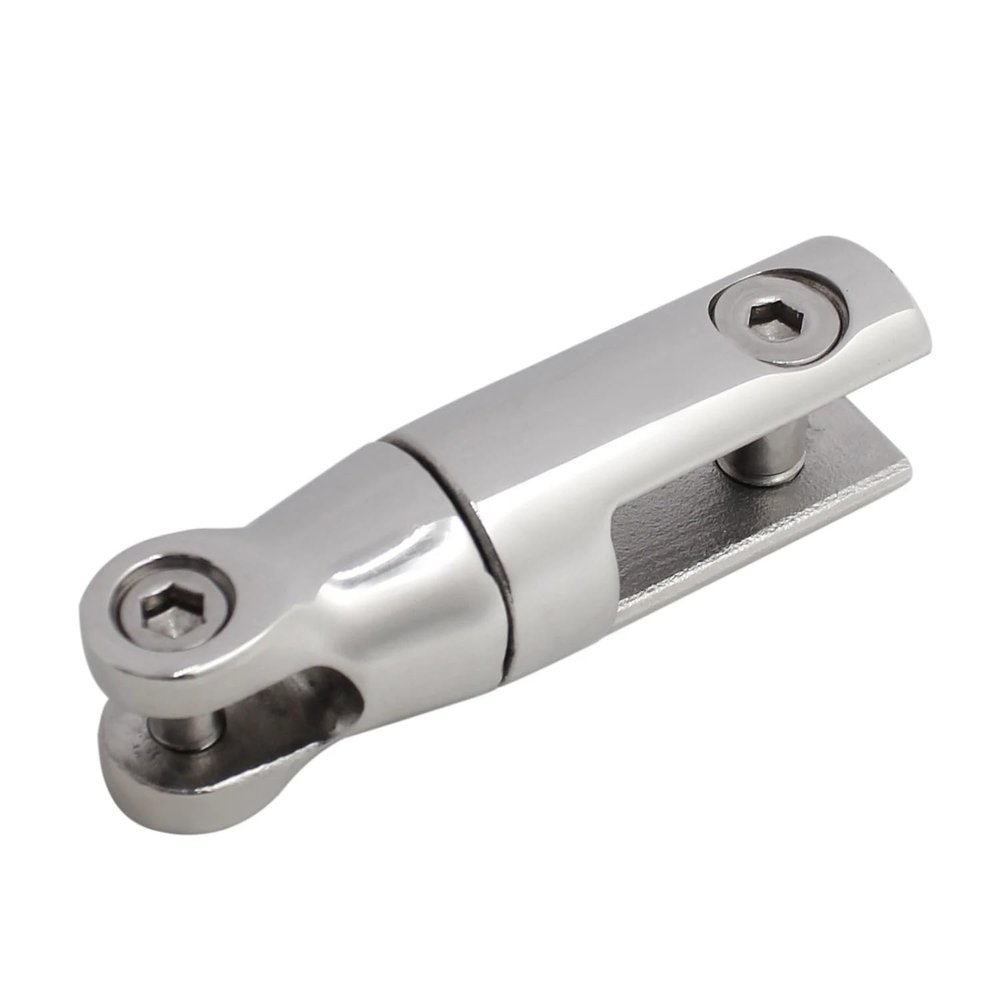 AMHSNIJI Boats Anchor Chain Connector Hinge Marine Hardware Stainless Steel Anchor 1/4-5/16" Chain 360 Degree Swivel Chain Connector