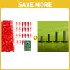 Amy Sport Golf Tees Step Down Plastic Unbreakable 50 Pack Reusable Bulk with Golf Rubber Tees Driving Range Different Size view 1