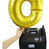 JYXYXSCP Portable Balloon Inflator,Air Floating Tool for Wedding Birthday Party,Electric Helium Pump/Air Inflator,Adjustable Helium Dispenser,Celebration view 4