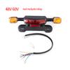 XinGeeek Electrical Motorbike Tail Light,12V Electric Scooter Brake Light and Turn Signal for Ebike Accessories Night Riding Brake Lamp view 3