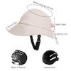 BEAHING Helmet Women, Hat Shaped Bike Helmet, Helmet Hat Cycling Helmet for Women Wide Brim Sun Hat Bike Helmet for Cycling Riding, Style1, Adult Bike Helmet Woman view 4