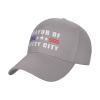 Mayor of Tittycity Hat Adjustable Baseball Cap Funny Casquette Hats for Men Women Gray view 2
