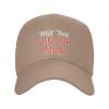 Will You Shut Up Man Hat Adjustable Baseball Cap Funny Casquette Hats for Men Women Natural view 1