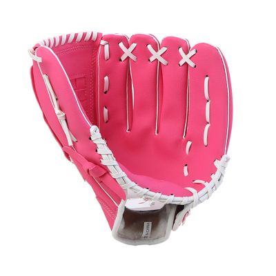 Baseball Glove, Left Hand Baseball Practice Glove Outdoor Sport Baseball Glove Baseball Gloves Softball Gloves for Women with PU Leather Baseball Mitts for Kids Youth Adults