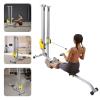 Hteedy Multifunctional Fitness Rack, Heavy Duty Strength Training Fitness Equipment for Home Gym Strength Training view 1