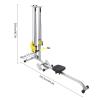 Hteedy Multifunctional Fitness Rack, Heavy Duty Strength Training Fitness Equipment for Home Gym Strength Training view 2