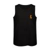 DWVTMNS Mens Tank Tops Sleeveless T Shirts Dog Sit Down Printed Black Vest Undershirts view 4