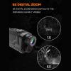 SINBAISHUNYYT Head Mounted Night Vision Goggles, 1312FT Hands 850nm IR Night Vision Binoculars for Helmet, USB Rechargeable, 8X Digital Zoom view 3