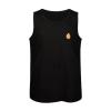 Mens Tank Tops Sleeveless T Shirts Hand Painting Printed Black Vest Undershirts view 4