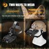 SINBAISHUNYYT Digital Night Vision Goggles Head-Mounted, 4K Night Vision Binoculars with 32GB Memory Card to Save Photos/Videos, 8X Digital, 7 Gear Infrared view 4