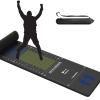 Standing Broad Jump Mat Non Slip Mat, Fitness Long Jump Mat with Storage Bag, Child Adult Measuring Exercise Pad for Gym School Home Fitness Training (1.6x6.6ft) view 1