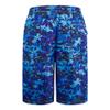 FT FENTENG Mens Swim Trunks with Compression Liner, Navy Blue Camo Men Bathing Suit Mens Swimming Trunks with Zipper Pockets 9 inch Inseam Men's Board Shorts Swimwear Quick Dry Swimsuits, XL view 2