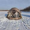 Lightweight Large Round Ice Fishing Hiking Camping Cabin Shanty Tent (Tent Only) view 2