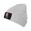 ZKLCRYTR American Flag Data Scientist Beanie Hat Acrylic Knit Warm Winter Hats for Women Men Skull Cap Gray view 1