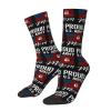 AWESOWE Proud US Army Mom Socks For Men Women Gift Sport Wicking Crew Socks Warm Cozy Socks view 1