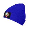 Hand Tear Flag of Burundi Beanie Hat Acrylic Knit Warm Winter Hats for Women Men Skull Cap Blue view 1