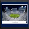 2024 Penn State White Out Football - Double Mat, Deluxe Framed Picture by Blakeway Panoramas (44"W x 18"H)