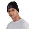 ZKLCRYTR Flag of Mongolia Beanie Hat Acrylic Knit Warm Winter Hats for Women Men Skull Cap Black view 2