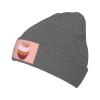 ZKLCRYTR Strawberry Cream Cupcake Beanie Hat Acrylic Knit Warm Winter Hats for Women Men Skull Cap view 1