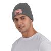ZKLCRYTR Strawberry Cream Cupcake Beanie Hat Acrylic Knit Warm Winter Hats for Women Men Skull Cap view 2
