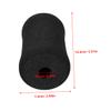KOMBIUDA 6pcs Foot Foam Pads Rollers Replacement Set Weight Bench Foam Pads for Leg Tube, Sit Ups, Leg Curl Attachment Extension view 2
