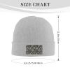 ZKLCRYTR Stone Seamless Pattern Beanie Hat Acrylic Knit Warm Winter Hats for Women Men Skull Cap view 4