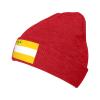 ZKLCRYTR Flag of Meadville, Pennsylvania Beanie Hat Acrylic Knit Warm Winter Hats for Women Men Skull Cap Red view 1