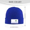 ZKLCRYTR Flag of Cedar Hill, Texas Beanie Hat Acrylic Knit Warm Winter Hats for Women Men Skull Cap Blue view 4