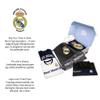 Icon Sports Official Real Madrid CF Ultimate Fan Pack - Unisex Adult - Jacket, T-Shirts, Scarf & Bag - RMUFP White L view 3