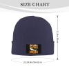ZKLCRYTR Scuba Diving Mom Beanie Hat Acrylic Knit Warm Winter Hats for Women Men Skull Cap Navy Blue view 4