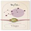 By Lilla Zodiac Bracelet Hair Ties for Women  Hair Tie Bracelet with Gold Accents - Boho Jewelry for Wrist and Ponytail (Virgo) view 1