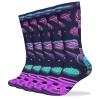 JTKBNVM A Set of Object Doodles Socks for Women Men Cotton Sock Breathable Boot Socks Warm Calf Socks for Hiking Work Crew Socks Thin Casual Long Socks 5 Pairs view 1