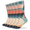 JTKBNVM Abstract Shape Style Socks for Women Men Cotton Sock Breathable Boot Socks Warm Calf Socks for Hiking Work Crew Socks Thin Casual Long Socks 5 Pairs view 1