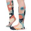 JTKBNVM Abstract Shape Style Socks for Women Men Cotton Sock Breathable Boot Socks Warm Calf Socks for Hiking Work Crew Socks Thin Casual Long Socks 5 Pairs view 4