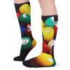 JTKBNVM Color Billiards Socks for Women Men Cotton Sock Breathable Boot Socks Warm Calf Socks for Hiking Work Crew Socks Thin Casual Long Socks 5 Pairs view 4