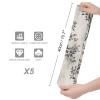 JTKBNVM Black And White Leaves Socks for Women Men Cotton Sock Breathable Boot Socks Warm Calf Socks for Hiking Work Crew Socks Thin Casual Long Socks 5 Pairs view 2