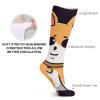 JTKBNVM Cartoon Shiba Inu Socks for Women Men Cotton Sock Breathable Boot Socks Warm Calf Socks for Hiking Work Crew Socks Thin Casual Long Socks 5 Pairs view 3