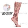 JTKBNVM Acorn Leaf Pattern Socks for Women Men Cotton Sock Breathable Boot Socks Warm Calf Socks for Hiking Work Crew Socks Thin Casual Long Socks 5 Pairs view 2