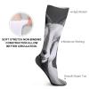 JTKBNVM Black And White Goat Socks for Women Men Cotton Sock Breathable Boot Socks Warm Calf Socks for Hiking Work Crew Socks Thin Casual Long Socks 5 Pairs view 3