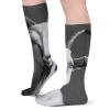 JTKBNVM Black And White Goat Socks for Women Men Cotton Sock Breathable Boot Socks Warm Calf Socks for Hiking Work Crew Socks Thin Casual Long Socks 5 Pairs view 4