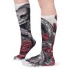 JTKBNVM Animals on Flowers Socks for Women Men Cotton Sock Breathable Boot Socks Warm Calf Socks for Hiking Work Crew Socks Thin Casual Long Socks 5 Pairs view 4
