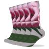JTKBNVM Dahlia Socks for Women Men Cotton Sock Breathable Boot Socks Warm Calf Socks for Hiking Work Crew Socks Thin Casual Long Socks 5 Pairs view 1