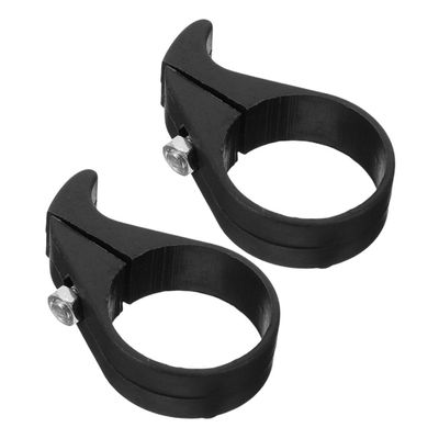 Beatifufu 2pcs Bike Chain Guide and Deflector Black Plastic Chain Stabilizer Protector for Mountain and Folding Bikes Easy Installation Drop System Protection