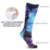 JTKBNVM Beauty Butterfly Socks for Women Men Cotton Sock Breathable Boot Socks Warm Calf Socks for Hiking Work Crew Socks Thin Casual Long Socks 5 Pairs view 3