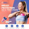 Boob Protect Womens Chest Guard  Impact-Resistant Breast Protector Inserts for Sports | Fits Any Sports Bra | Female Athlete Protective Gear for Rugby, Soccer, Lacrosse & More view 3